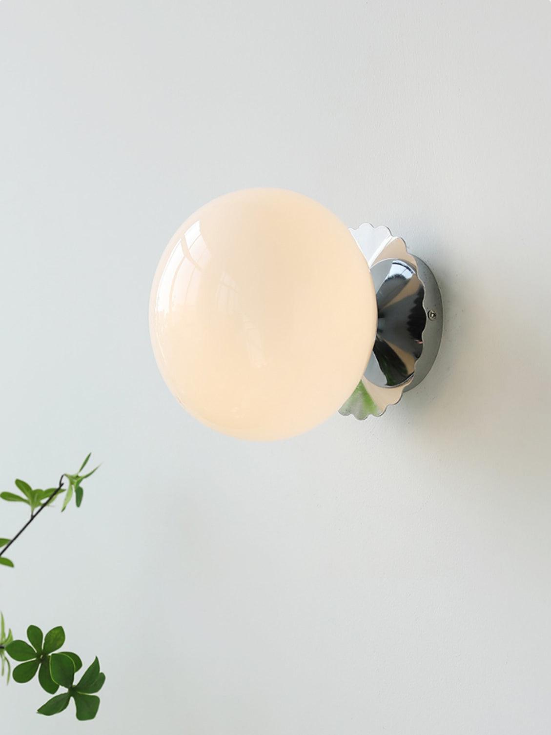 Tamrose - Pink Glass Wall Sconce for Elegant Interiors