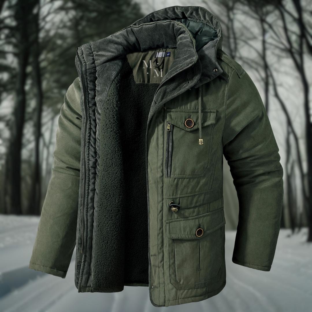 Sherpa Hooded Jacket - Luxuriously Warm Winter Coat