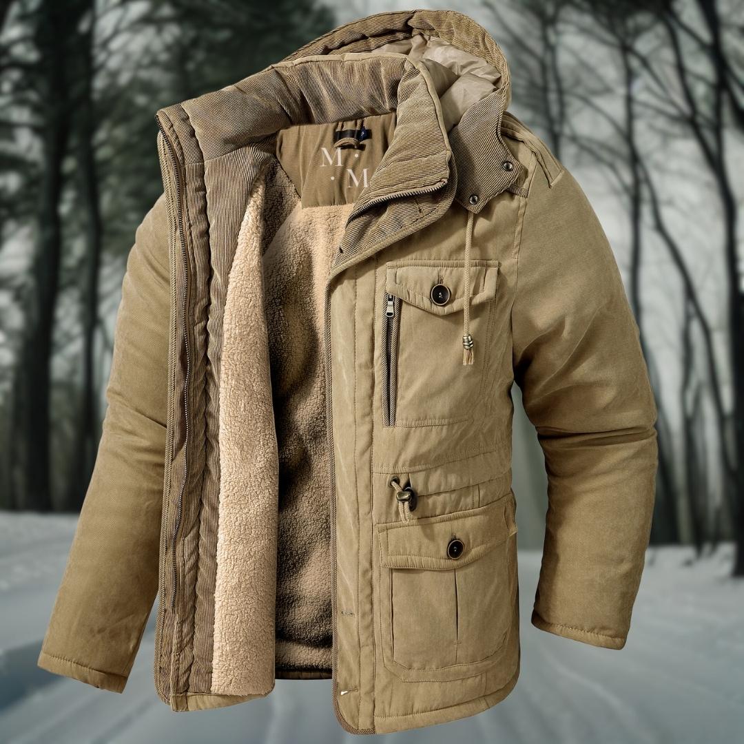 Sherpa Hooded Jacket - Luxuriously Warm Winter Coat