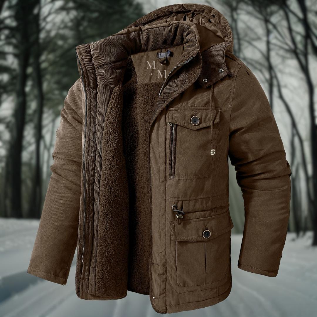 Sherpa Hooded Jacket - Luxuriously Warm Winter Coat