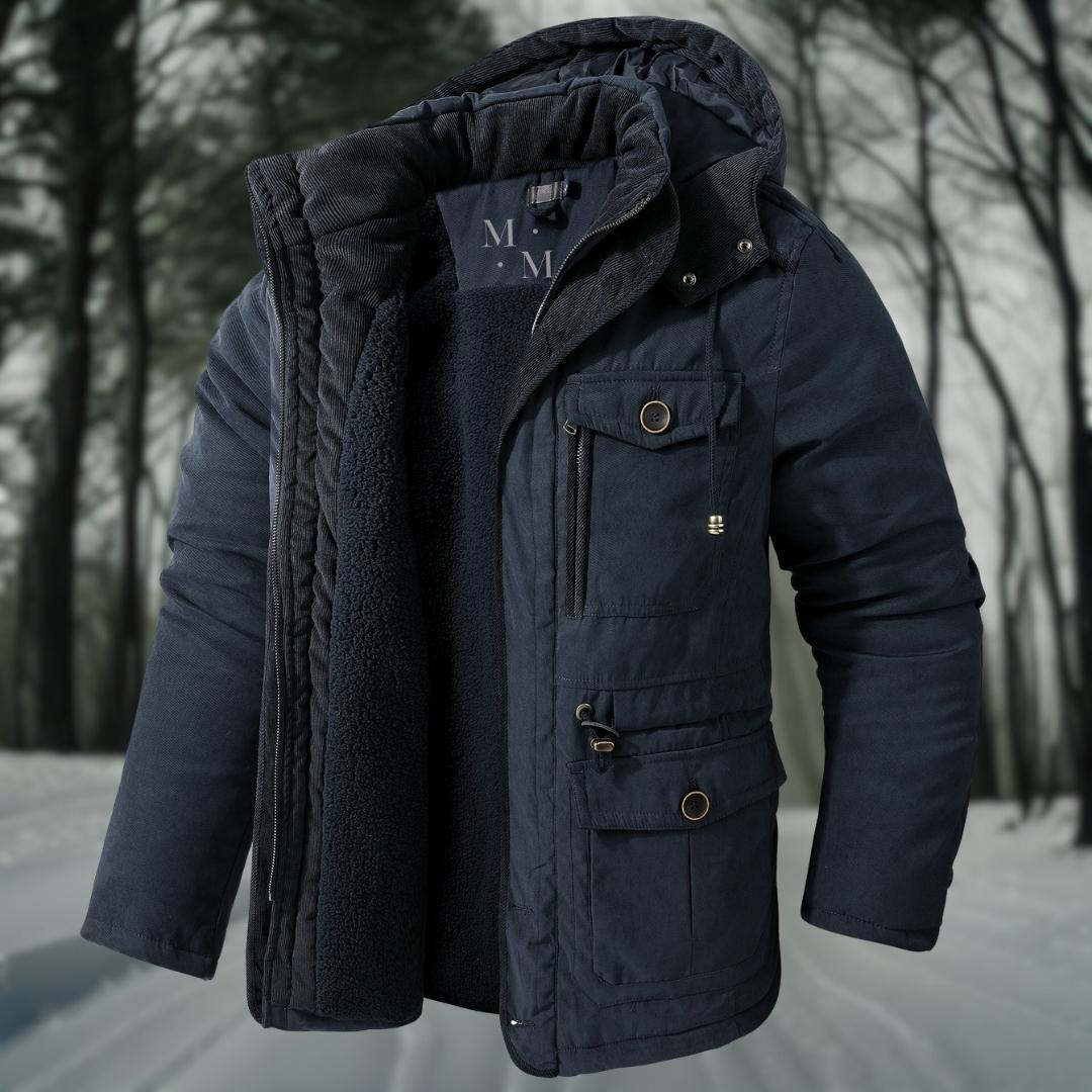 Sherpa Hooded Jacket - Luxuriously Warm Winter Coat