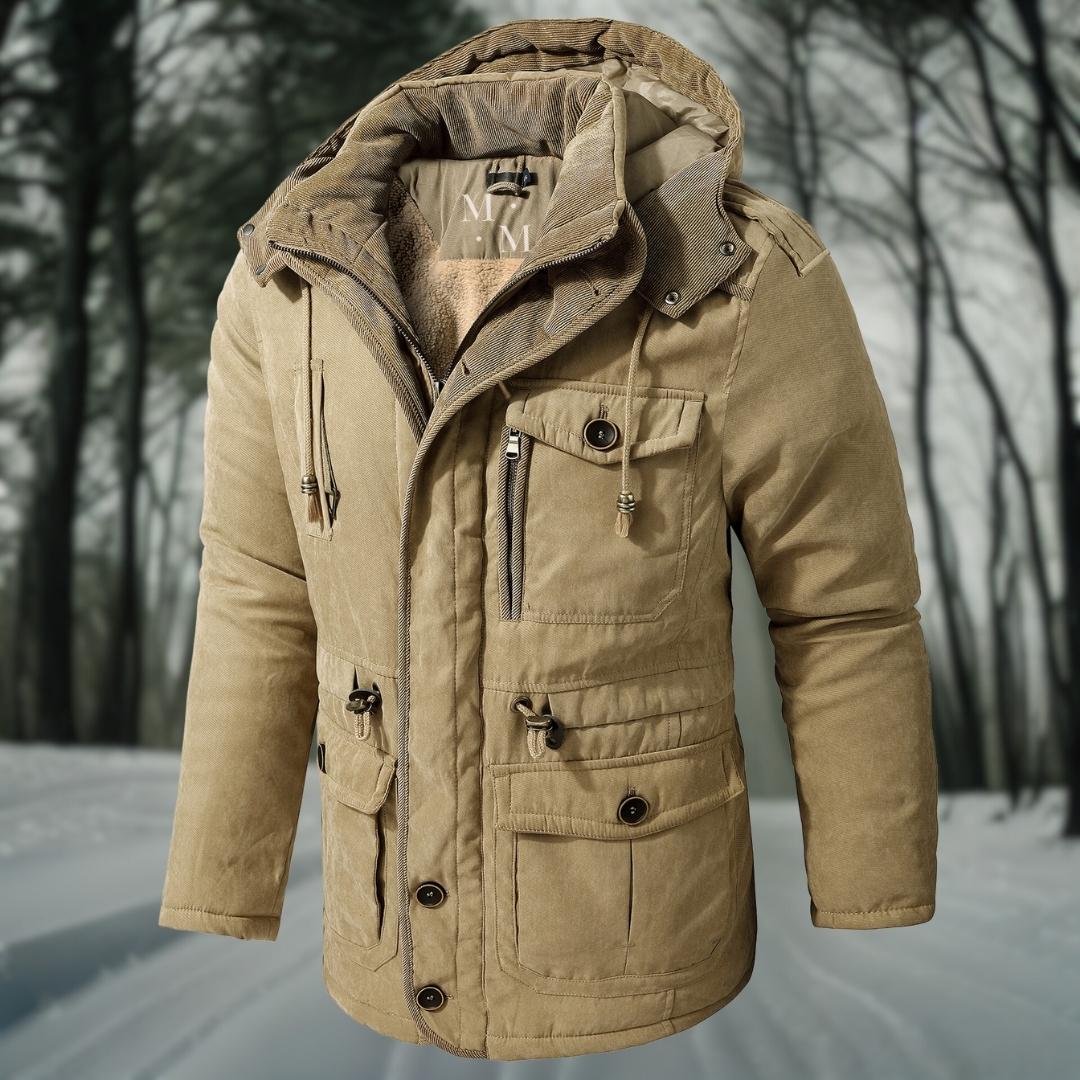 Sherpa Hooded Jacket - Luxuriously Warm Winter Coat