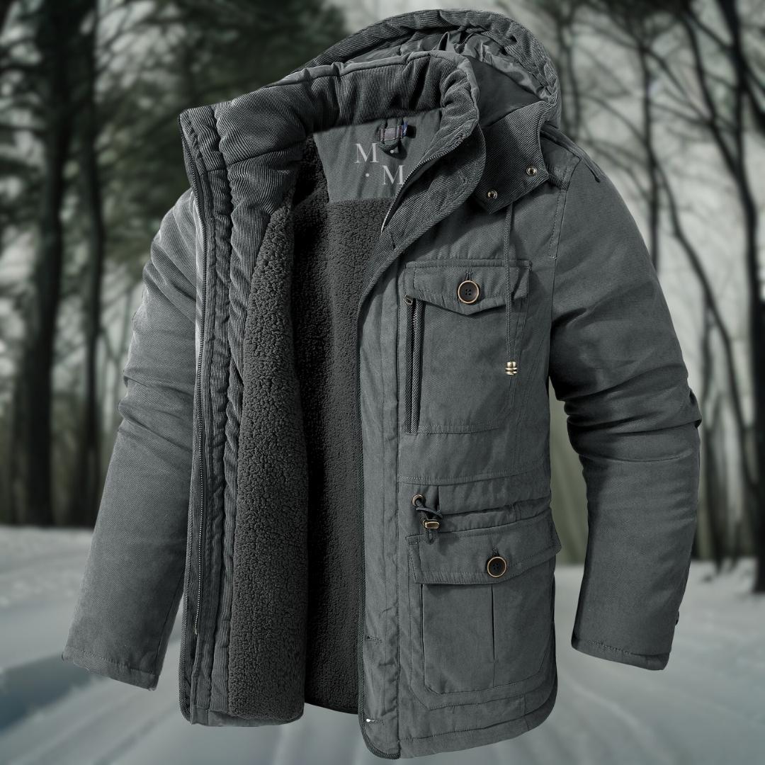 Sherpa Hooded Jacket - Luxuriously Warm Winter Coat