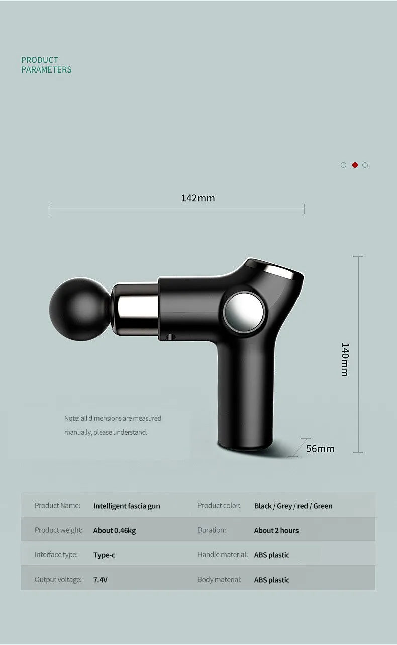 PulseTherapy - Pistolet Massage Portable pour Muscles