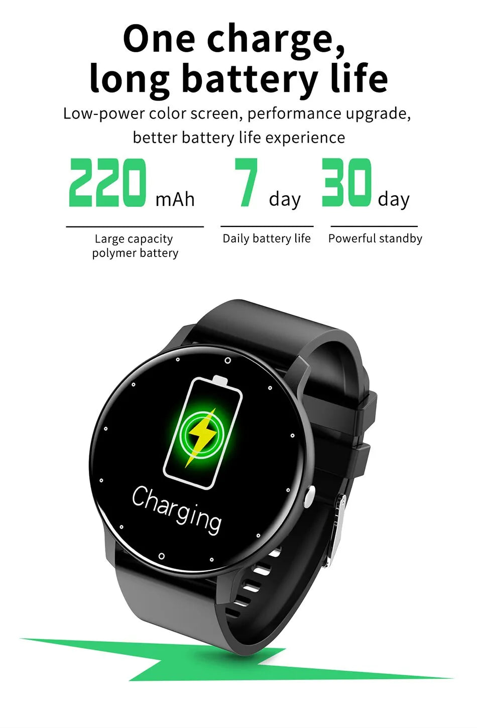 ActiveTrack - Montre Connectée Tactile Sport