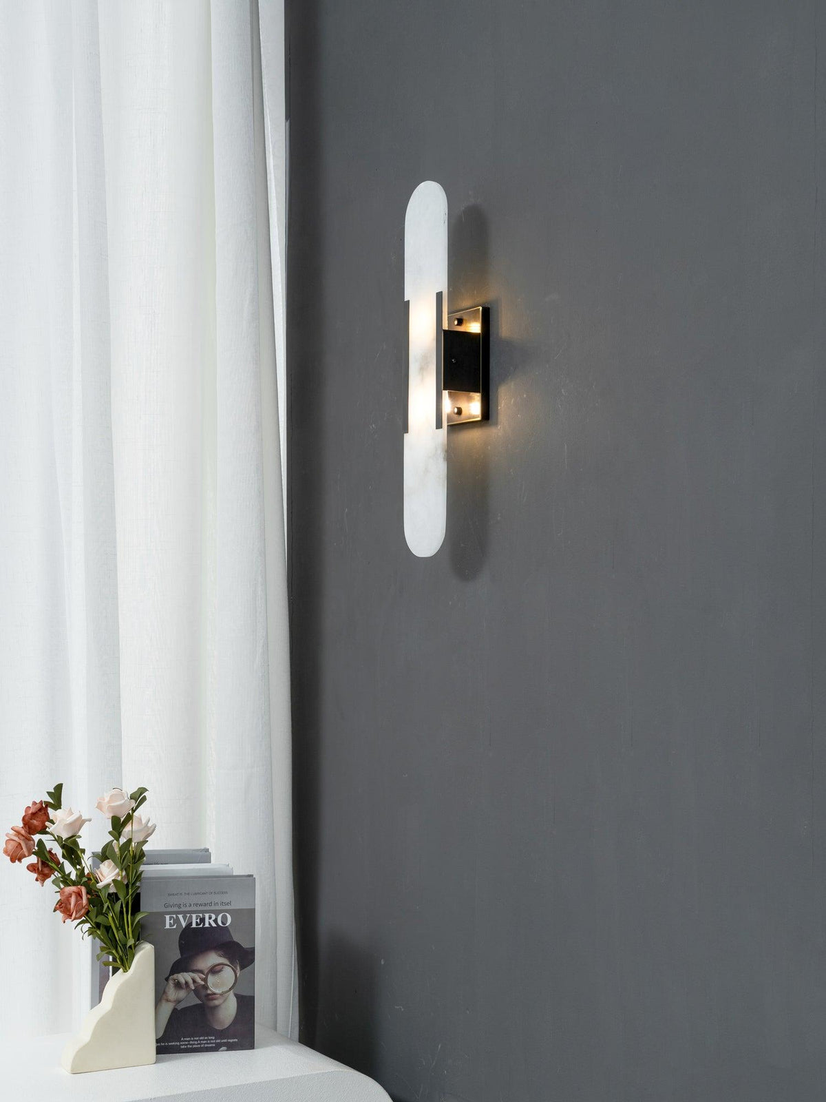 Melange - Handmade Alabaster Wall Sconce