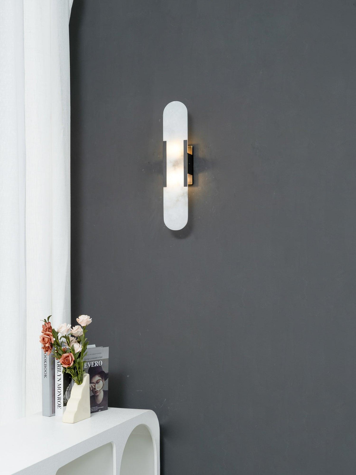 Melange - Handmade Alabaster Wall Sconce