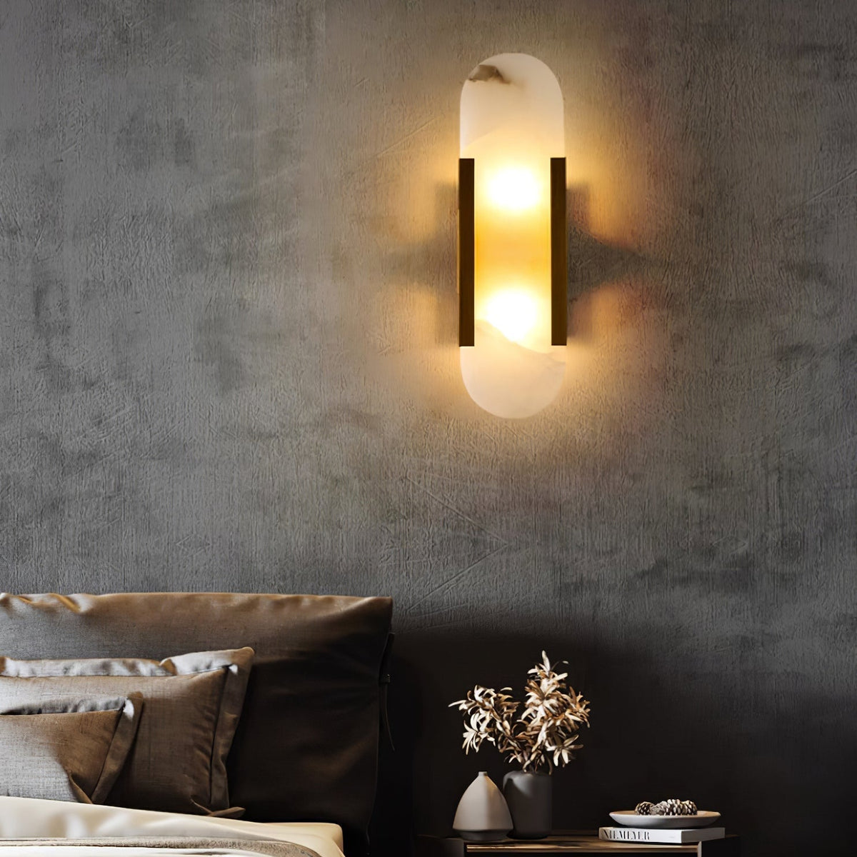 Melange - Handmade Alabaster Wall Sconce