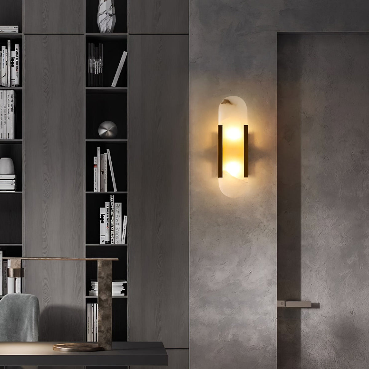 Melange - Handmade Alabaster Wall Sconce