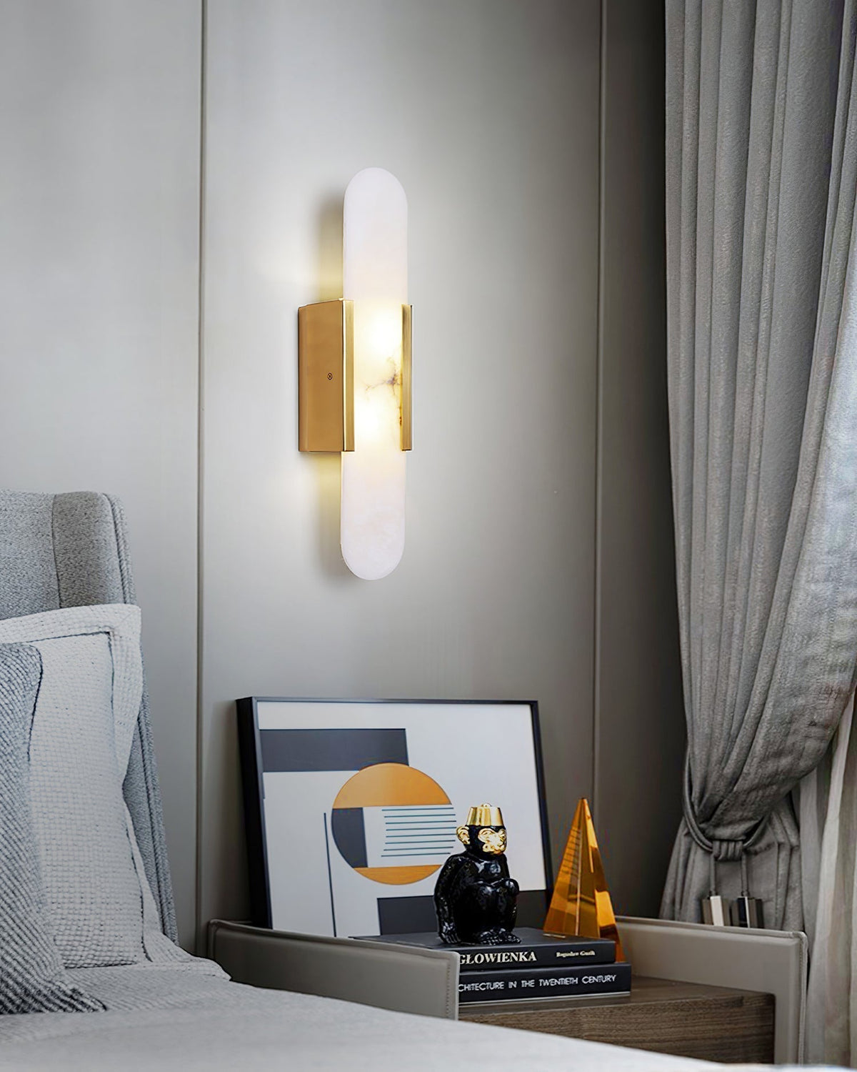 Melange - Handmade Alabaster Wall Sconce