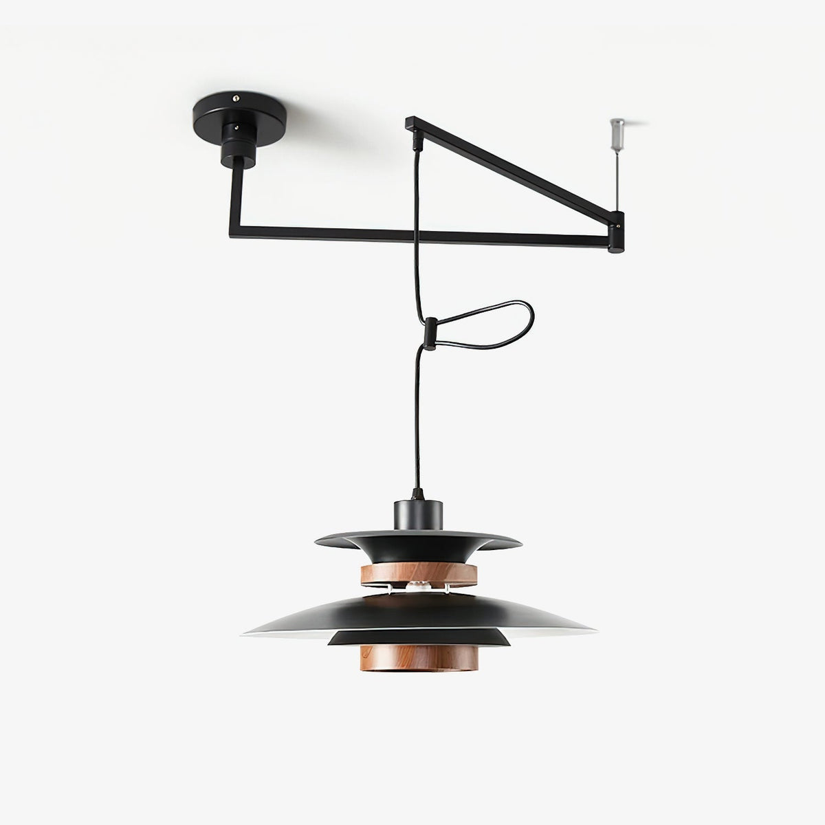 Mercero Elegance - Scandinavian LED Pendant with Four Shades