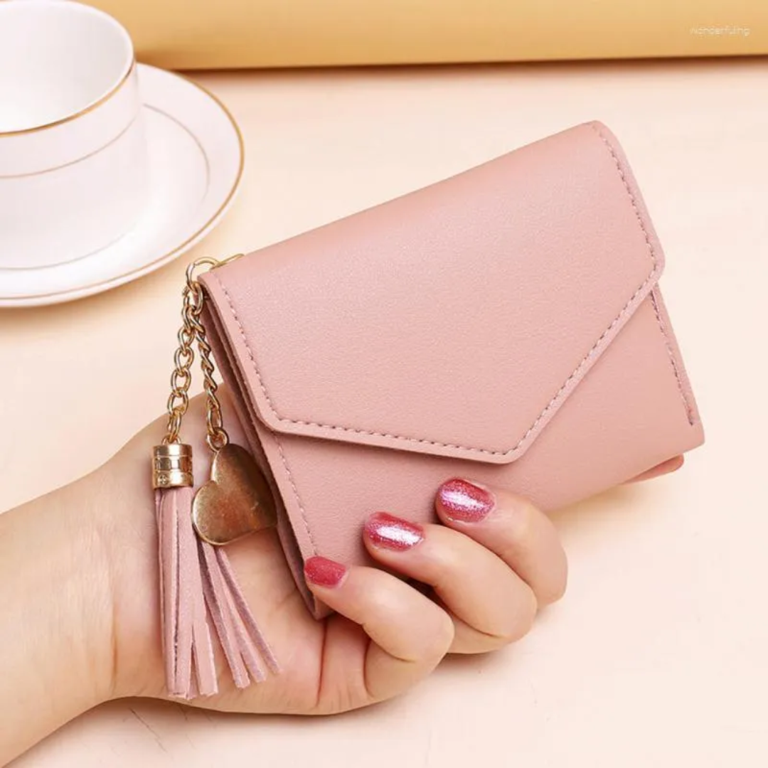 MiniPouch - Pochette Compacte à Pompon