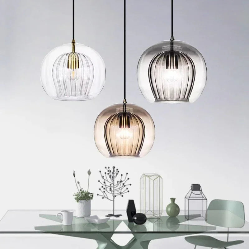 GlassElegance Pendant - Modern Glass Pendant Light
