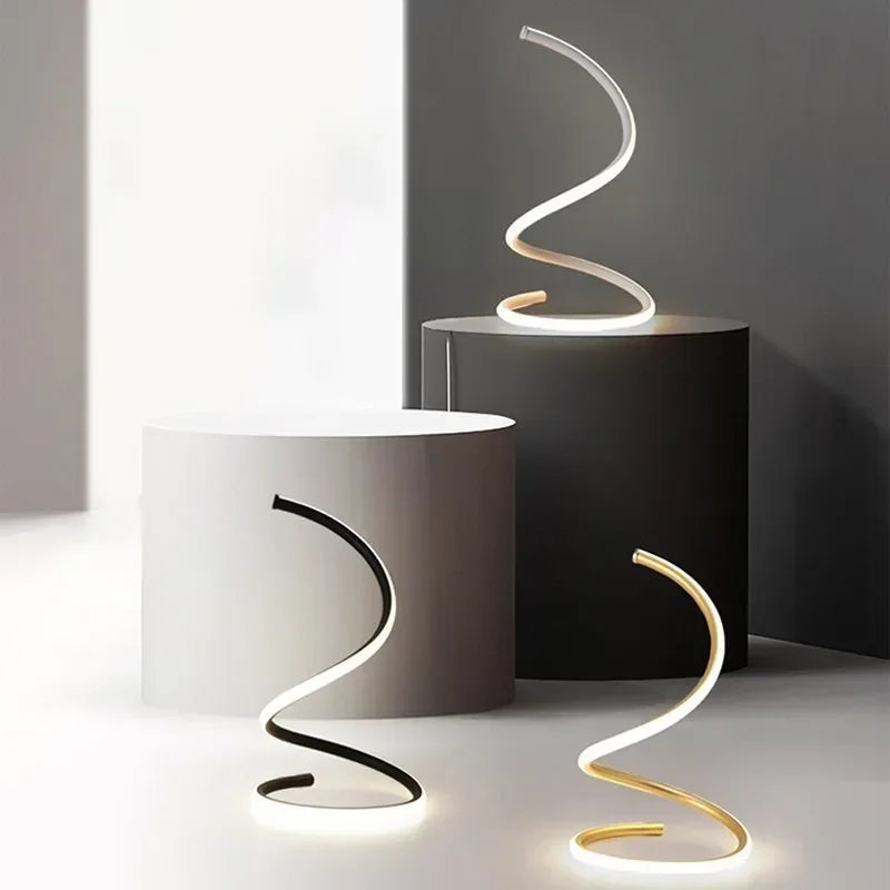 YaltoLume - Minimalist LED Table Lamp with Adjustable Shade