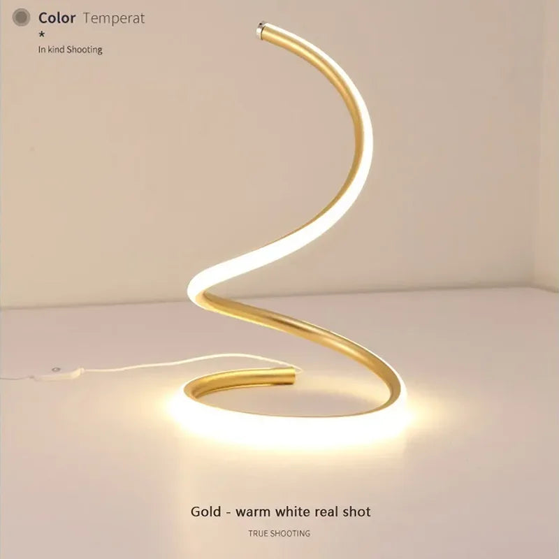 YaltoLume - Minimalist LED Table Lamp with Adjustable Shade