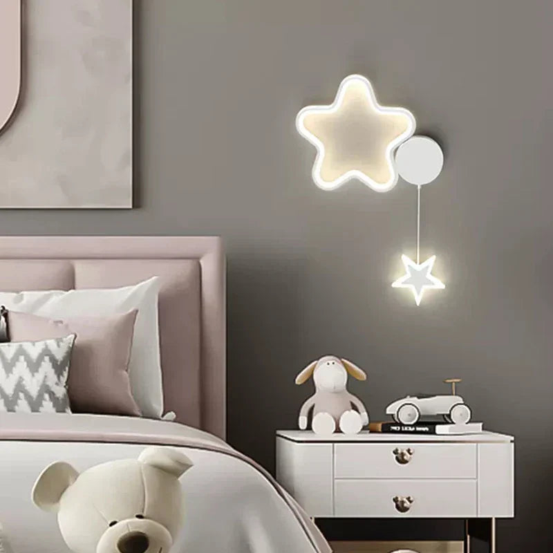 LumiDroom - Magical Moon and Stars Wall Lamp