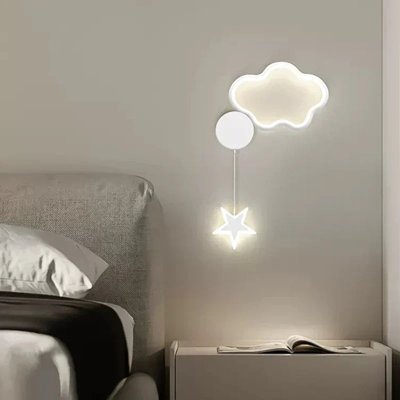 LumiDroom - Magical Moon and Stars Wall Lamp