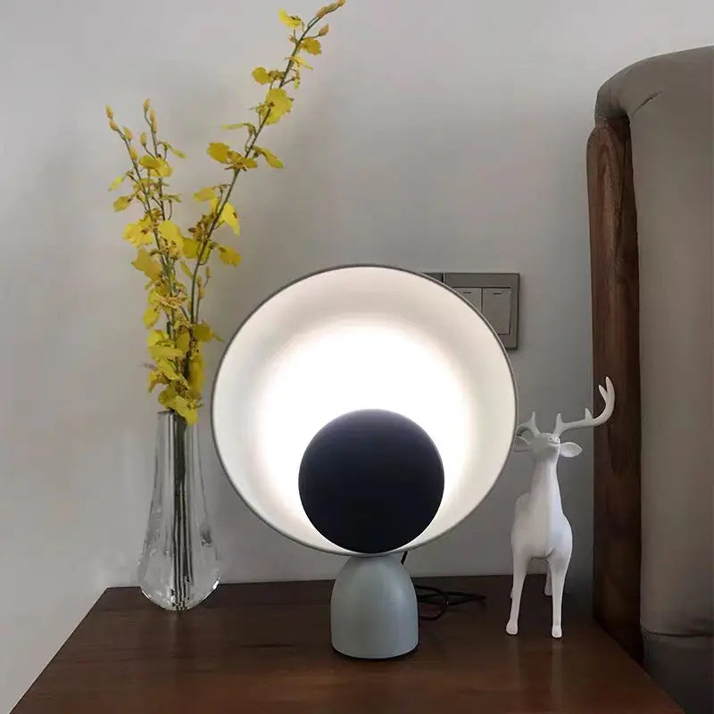 NordicRadiance - Scandinavian Table Lamp with Minimalist Design