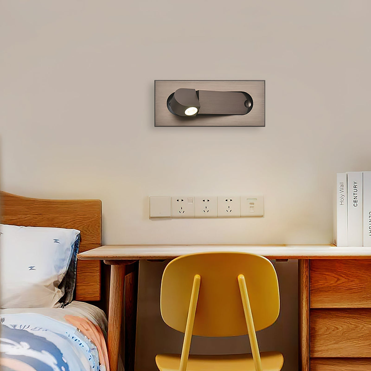 LumiNook - Adjustable Modern Bedside Lamp