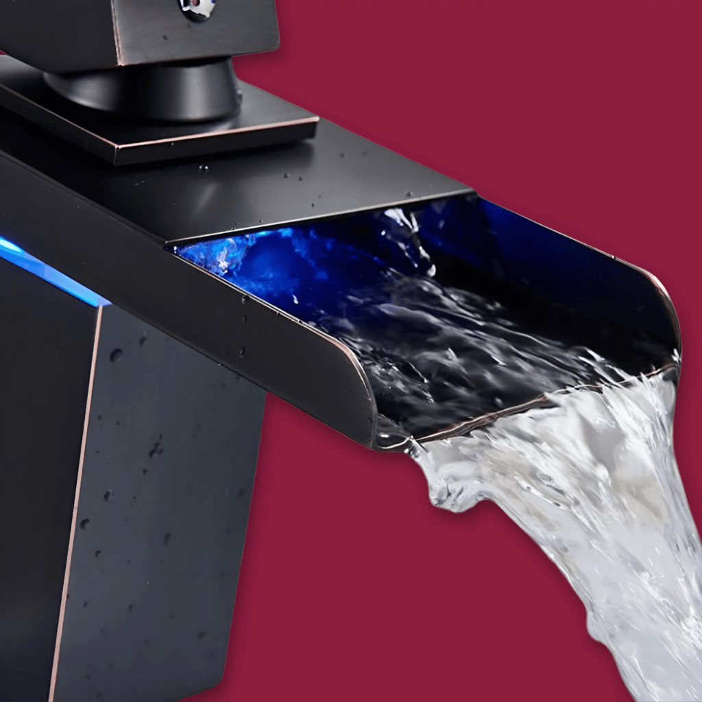 OrvellFlow - Luxury LED Waterfall Bathroom Faucet
