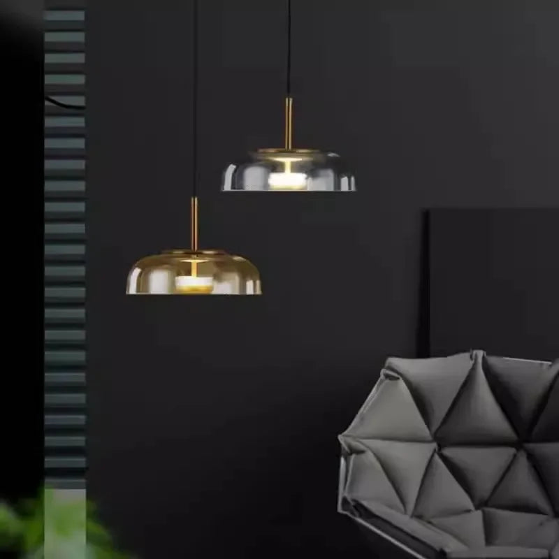MetroLuxe - Modern LED Pendant Light with Adjustable Height