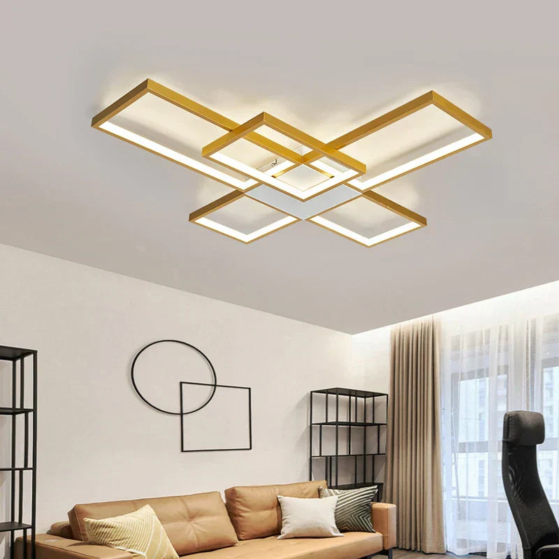 LuxeGlimmer Chandelier - Elegant LED Chandelier for Refined Interiors