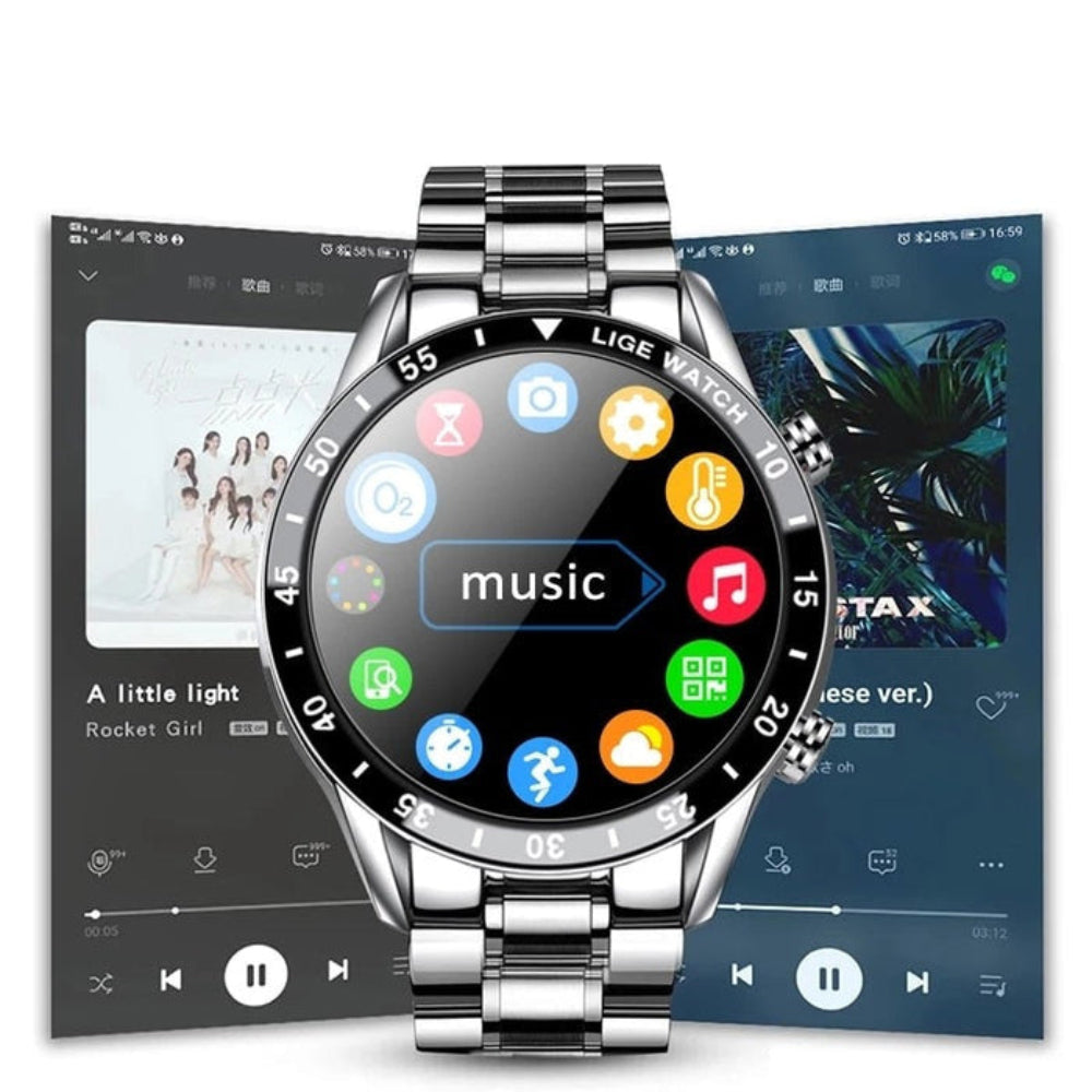 Montre Connectée 4G avec Écran AMOLED et Suivi de Santé | Montre Intelligente pour Rester Connecté Sans Téléphone 3