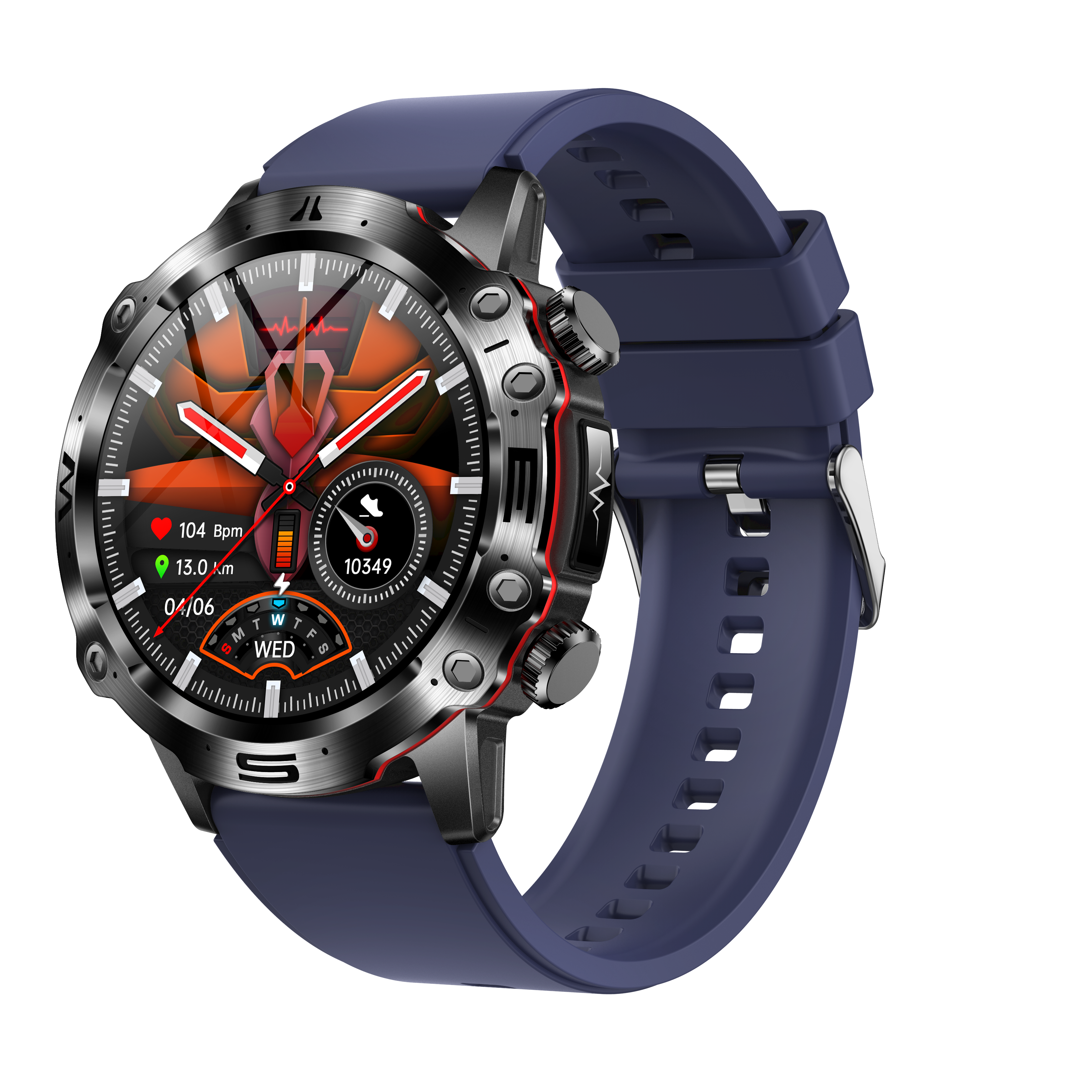 Montre Connectée Sport | Montre de Sport avec Écran AMOLED 1,43 & Suivi ECG | Suivi de Santé pour Hommes 3