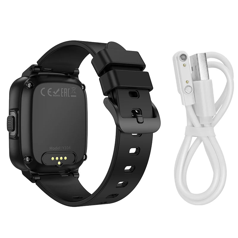 Montre Intelligente Enfant | Smart Watch Montre Connectée avec GPS 4G | Écran Tactile HD pour Communication Sécurisée 4