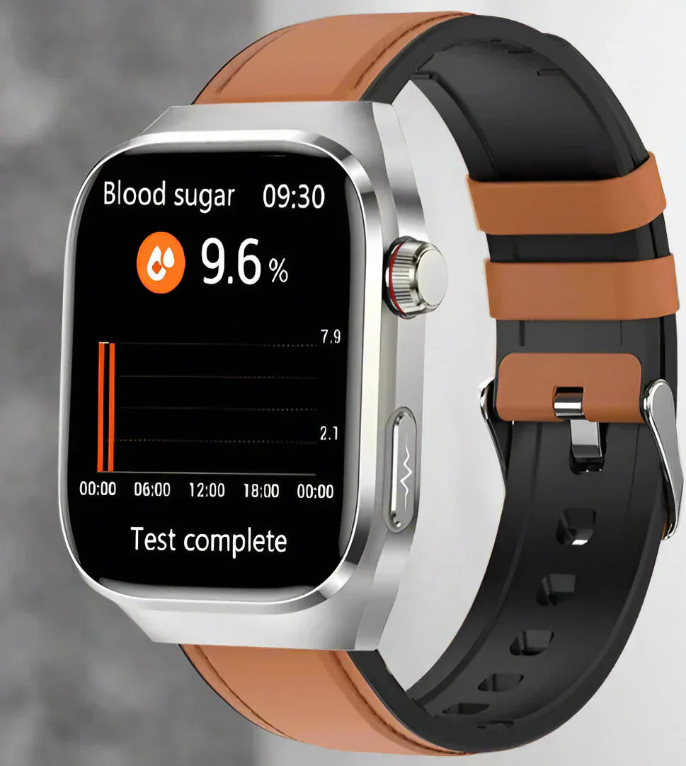 Montre Intelligente | Montre Connectée Rythme Cardiaque Fiable avec Écran AMOLED de 2,04 pouces | Suivi ECG et Glycémie pour Bien-Être Optimal 5