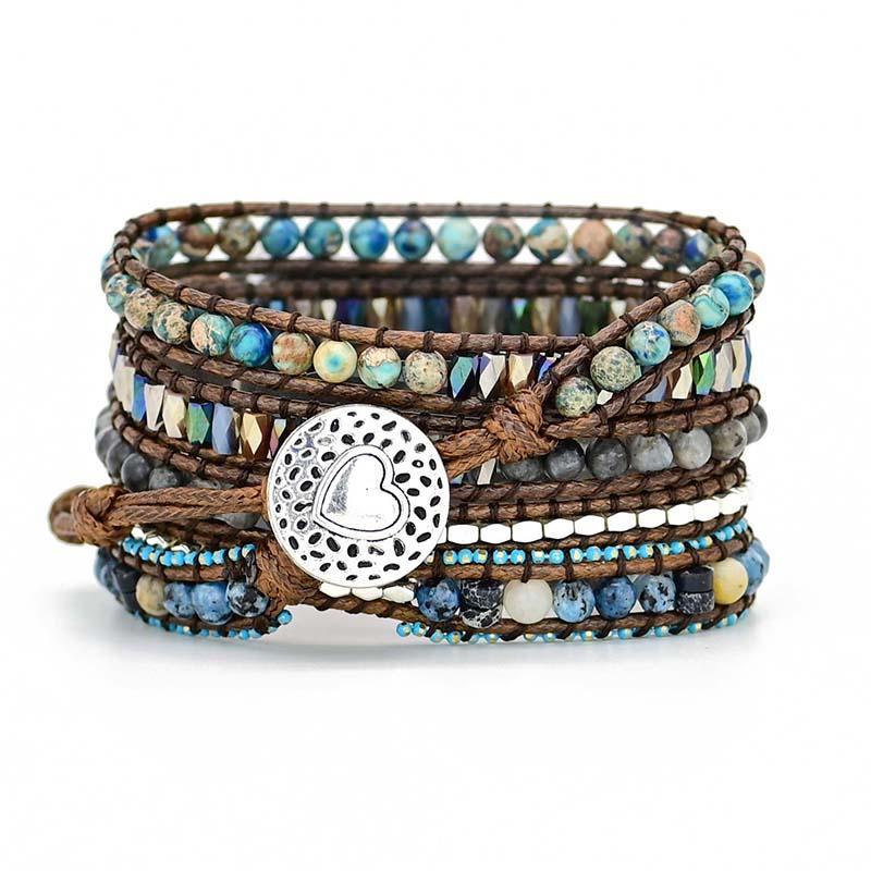 GemStone - Bracelet Apple Watch en pierres naturelles