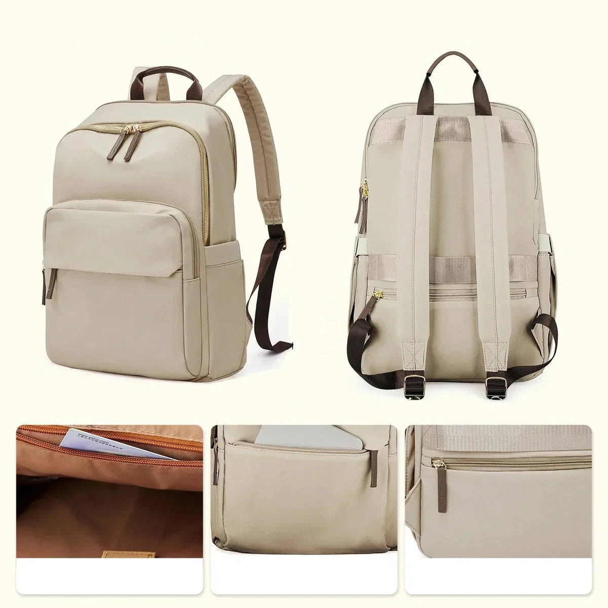 Équipé Backpack - Versatile 20-35L Water-Repellent Backpack