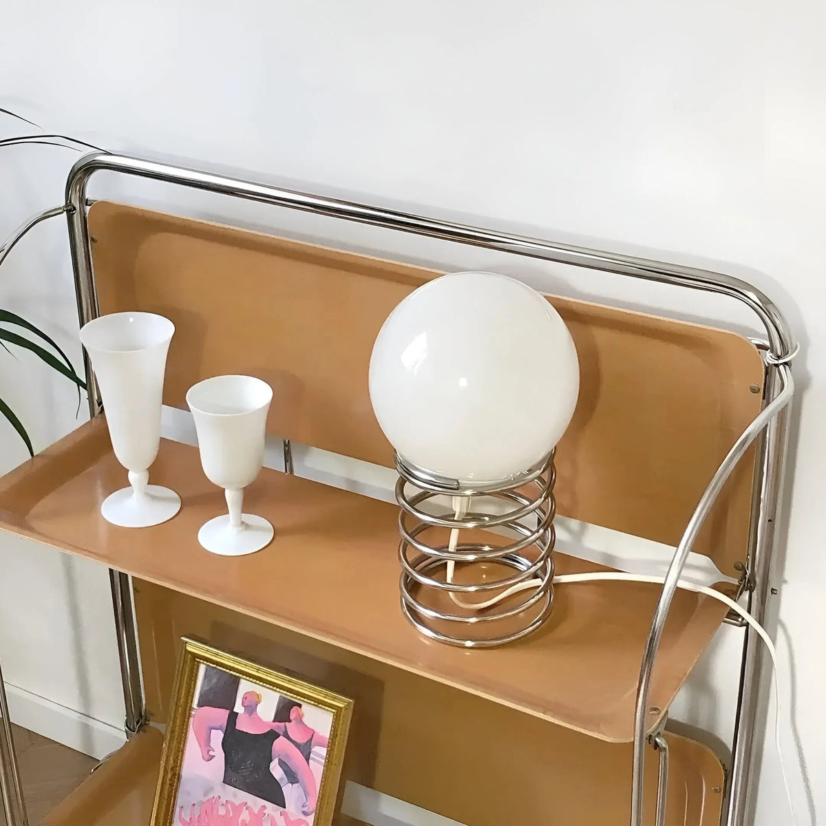 Spring Moon Glow - Elegant Moon Lamp with Adjustable Celestial Light