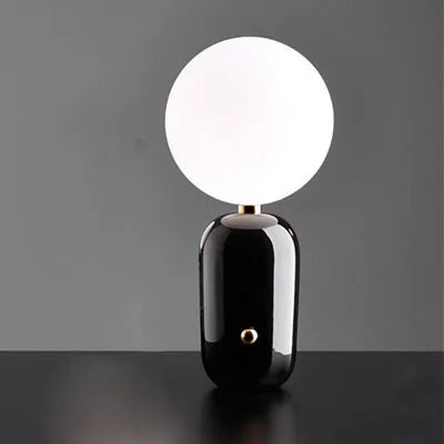 WinterGlo - Scandinavian Luxury Table Lamp with Elegant Design