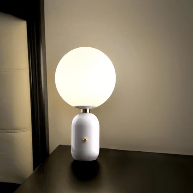 WinterGlo - Scandinavian Luxury Table Lamp with Elegant Design