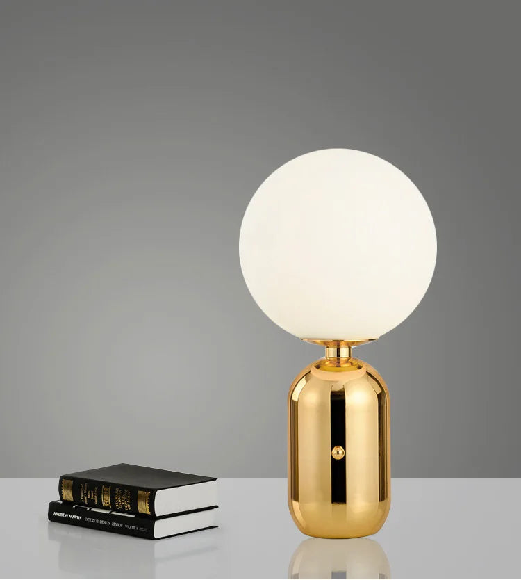 WinterGlo - Scandinavian Luxury Table Lamp with Elegant Design