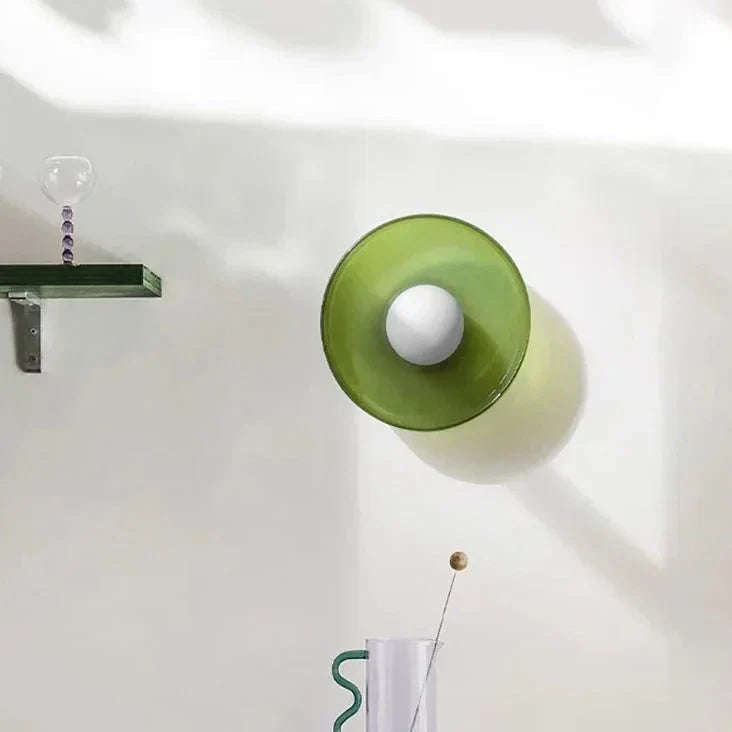 GlassGlow Ceiling Light - Elegant Nordic Glass Design