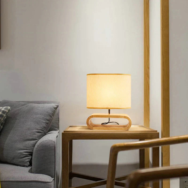 Moravik - Handmade Scandinavian Wooden Table Lamp