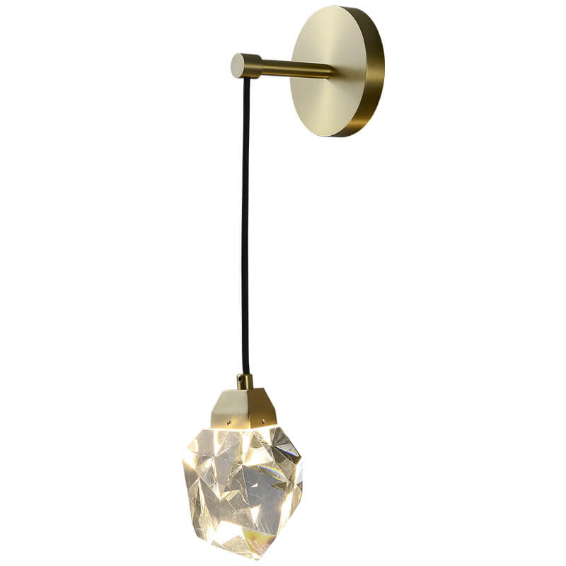 Facetra - Crystal LED Wall Light for a Refined Ambience
