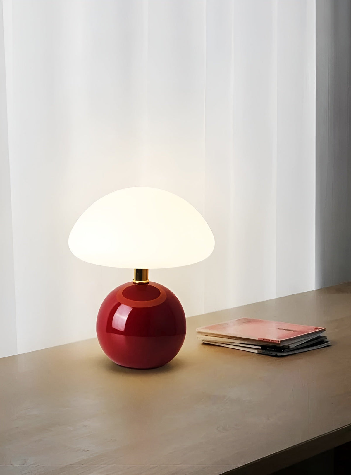 CreamyShine - Warm Soft-Glow LED Mushroom Lamp