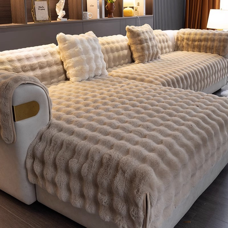 SofaGuard Luxe - Elegant Sofa Protector Cover