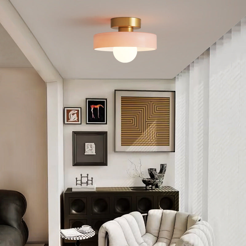 Bauhaus Français – Plafonnier au Design Élégant | Minimalisme Intemporel & Lumière Douce