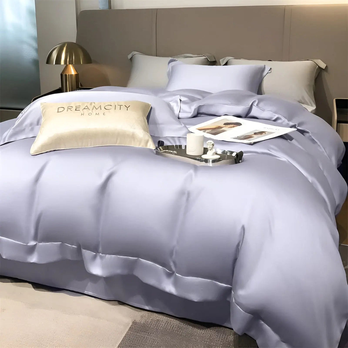 SilkBamboo - Ultra-Soft Organic Bamboo Bedding Set