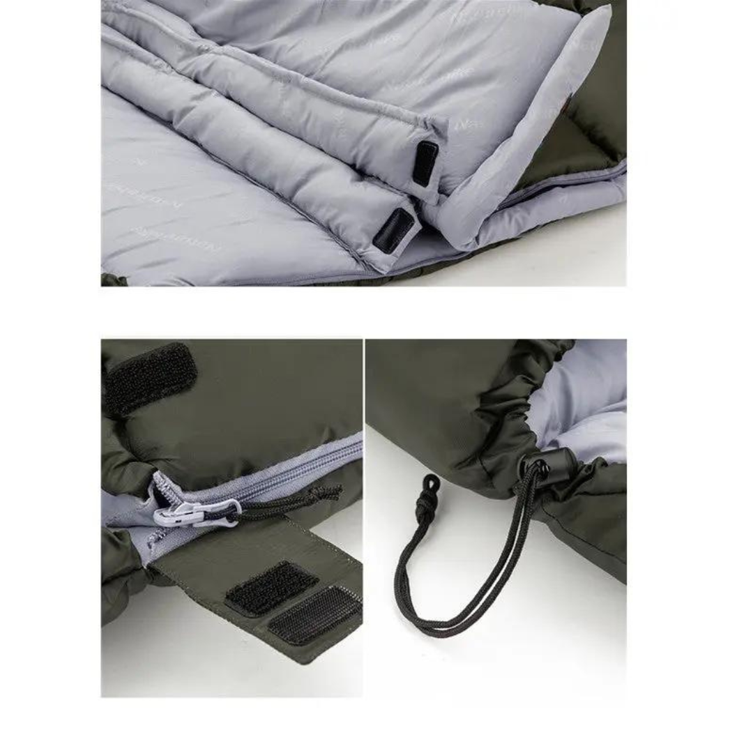 AlpineTrail - Sac de couchage sarcophage de luxe