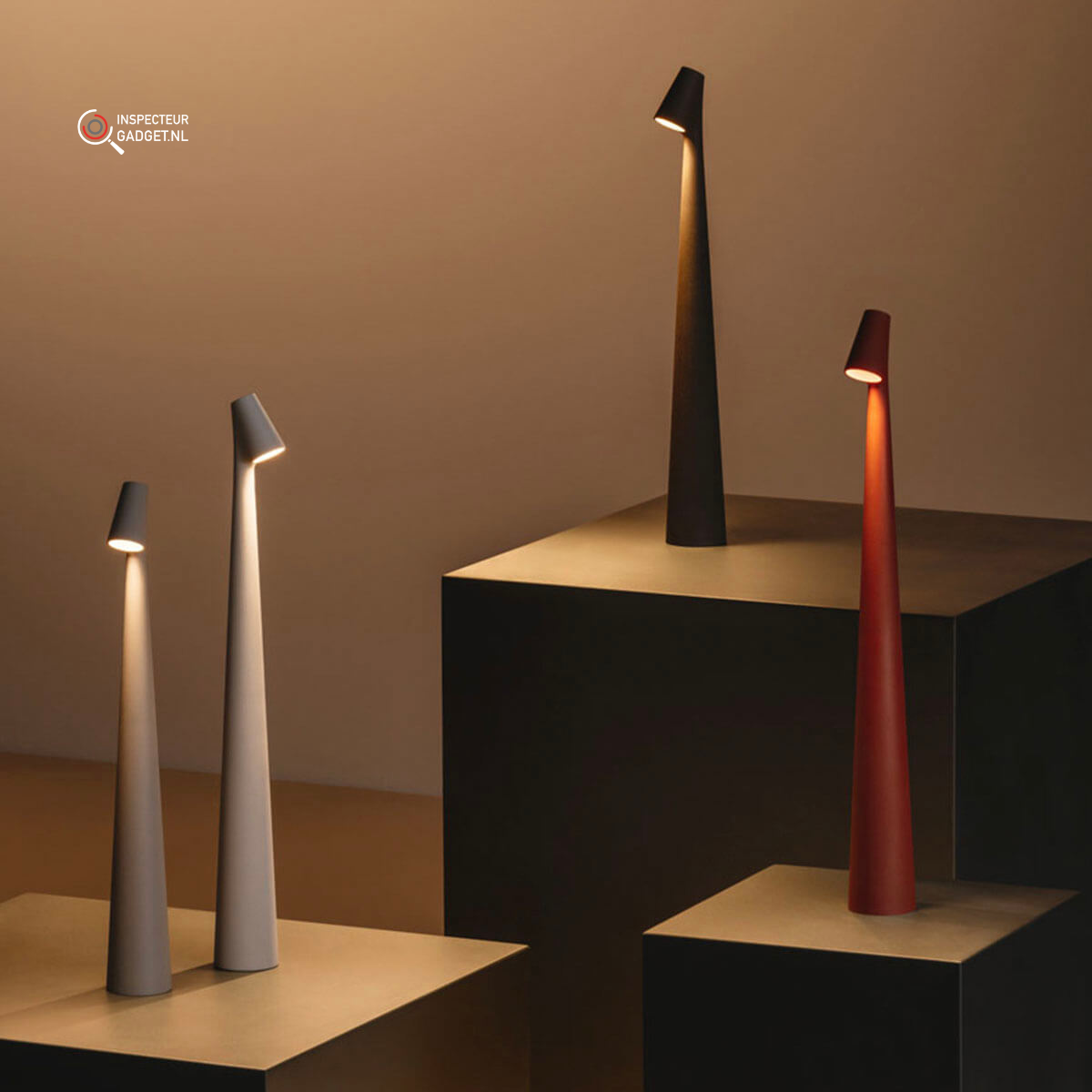 Lumilight - Lampe de Table Sans Fil Rechargeable