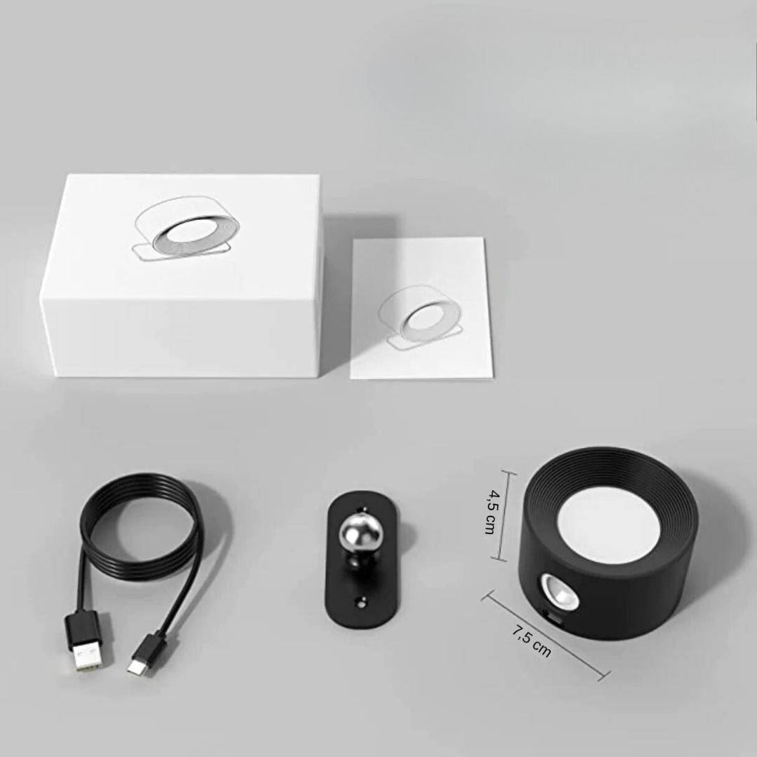 360 Updown - Rotating Rechargeable Wireless Wall Light