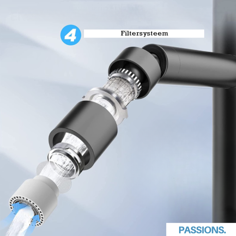 Nozzara - 360° Rotating Faucet Sprayer for Efficient Cleaning