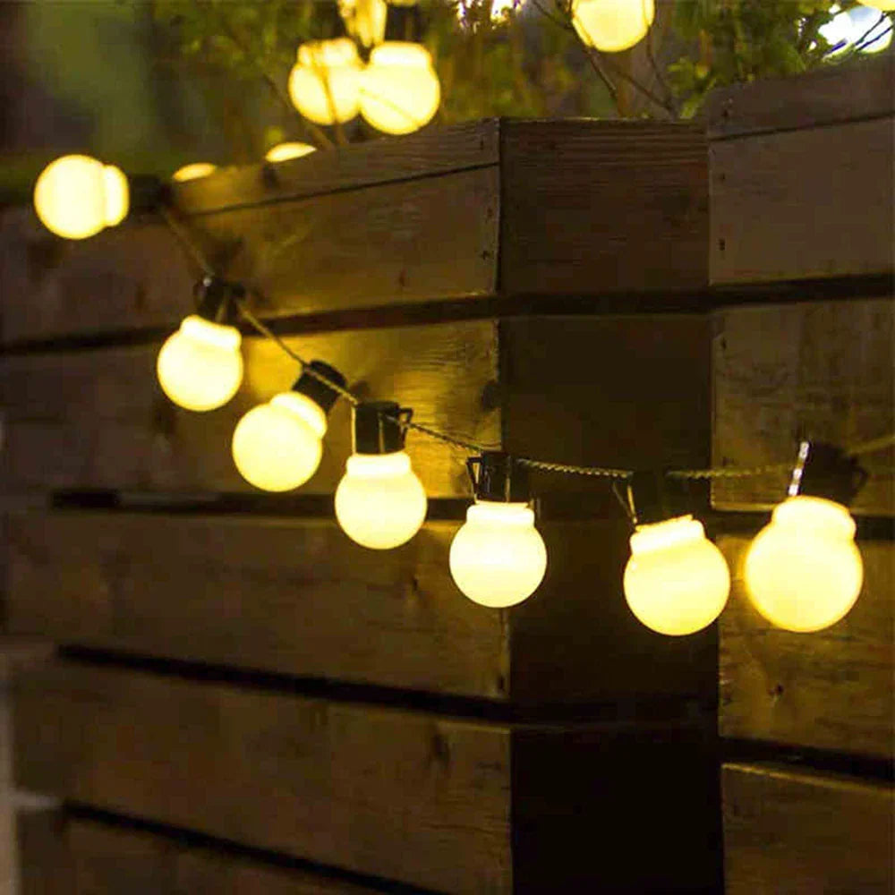CelebrationLumiere Guirlande Lumineuse - Éclairage de Jardin Résistant aux Intempéries