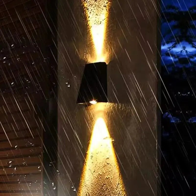 Pemray - Weatherproof Outdoor Solar Wall Light