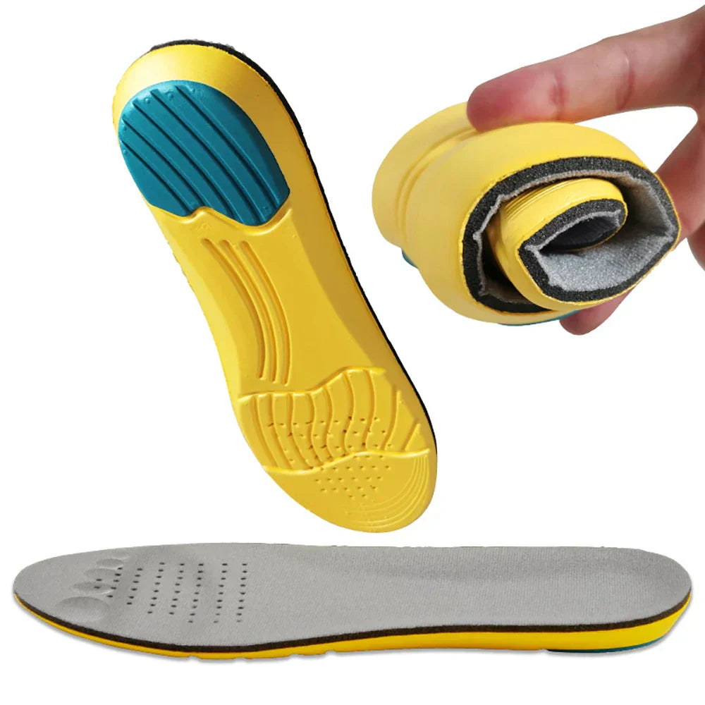 SIO Sport Orthopedic Insoles - Comfort and Shock Absorption